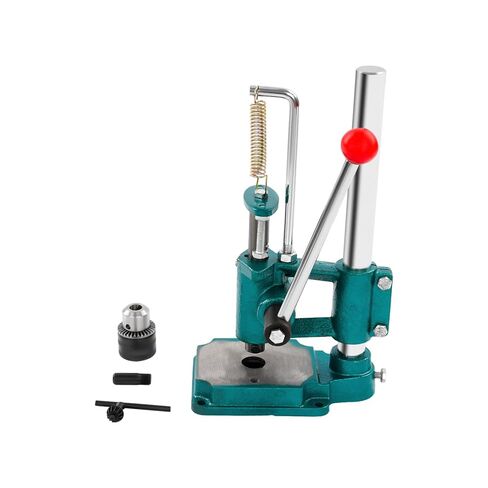 أدوات ثقب يدوية بالضغط، آلة طباعة جلدية، آلة ثقب يدوية شديدة التحمل مع مقبض مريح وطاولة عمل، أداة ثقب جلدية لصنع أحذية المحفظة والحزام in Kuwait