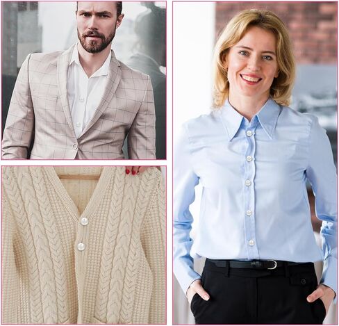 30 قطعة من دبابيس اللؤلؤ بدون خياطة، دبابيس لؤلؤ كبيرة 14 مم للملابس دبوس لؤلؤ قابل للإزالة للنساء والقمصان والحرف اليدوية in Kuwait