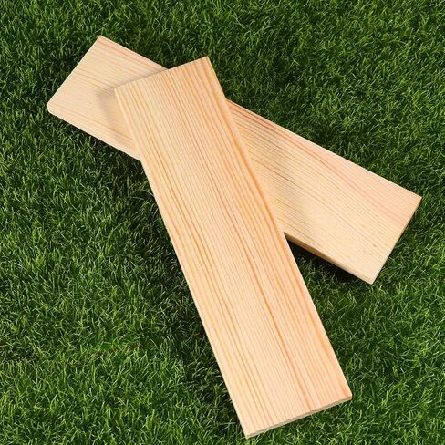 10pcs Rectangle Wood Boards Natural Pine Wood Rectangle Board Panel Unfinished Sheets Carving Blocks for Arts Crafts DIY Projects in Saudi Arabia