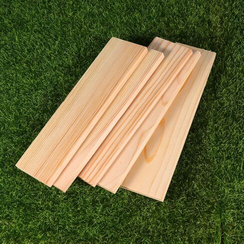 10pcs Rectangle Wood Boards Natural Pine Wood Rectangle Board Panel Unfinished Sheets Carving Blocks for Arts Crafts DIY Projects in Saudi Arabia