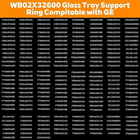استبدال مجموعة الحلقة الدوارة للميكروويف WB02X32600 WB06X10651، مع GE JT3800SH8SS ZSB9131N1SS ZSC1001KSS01 ZSB9131N2SS، استبدل 4929164 AP6871921 EAP12709805 in Kuwait