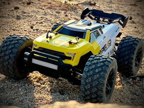 Mjx Hyper go 14207 Rc Truck 4x4 Rc بدون فرش RC شاحنة تعمل بالطاقة الكهربائية RC سيارة بدون فرش محرك وESC، سيارات Rc للبالغين، 1/14 4wd عالية السرعة Rc سيارات الانجراف للبالغين in Saudi Arabia