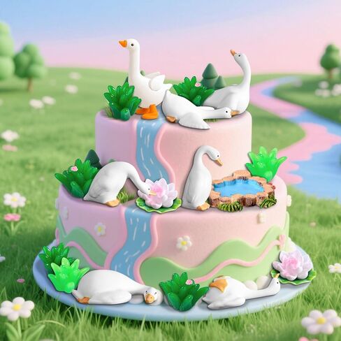 Goose cake Topper Silly Goose cake Topper One Silly Goose Cake Topper in Saudi Arabia