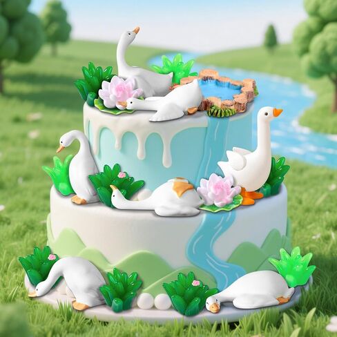 Goose cake Topper Silly Goose cake Topper One Silly Goose Cake Topper in Saudi Arabia