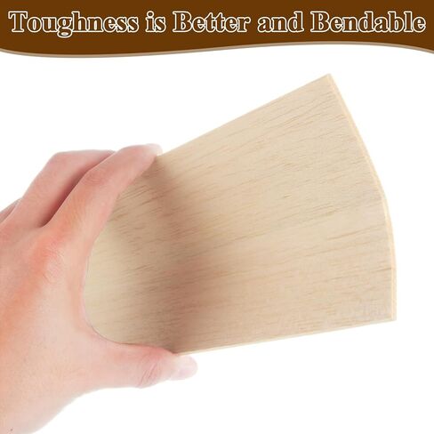 MIVIDE 20 Pack Balsa Wood Sheets 12 x 4 x1/8 Inch Thin Natural Unfinished Wood for Crafts, Hobby, Model Making, Wood Burning and Laser Projects, School Projects, Craft Project (300x100x3MM) in Kuwait