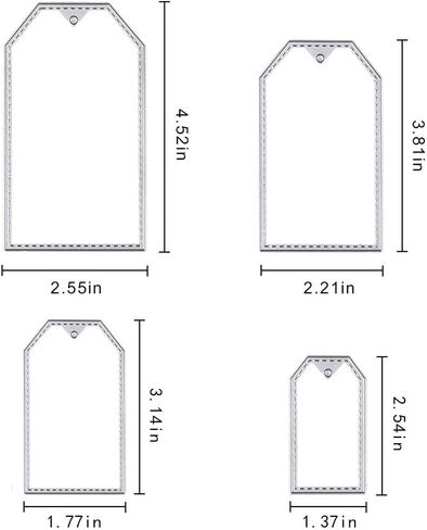 Bookmark Metal Cutting Dies, Bottles Frame Carbon Steel Note Embossing Stencils for DIY Scrapbooking Photo Album Decorative DIY Paper Cards Making Gift, Classic Style Metallic Die Cut in Saudi Arabia