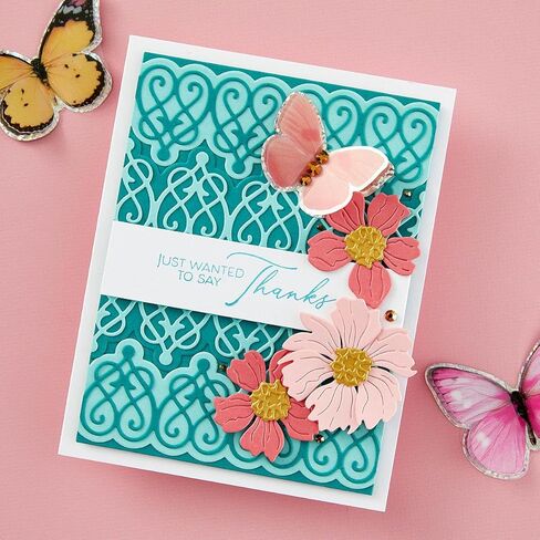 Spellbinders S4-1341 Timeless Hearts Border Etched Dies from The Timeless Collection in Saudi Arabia