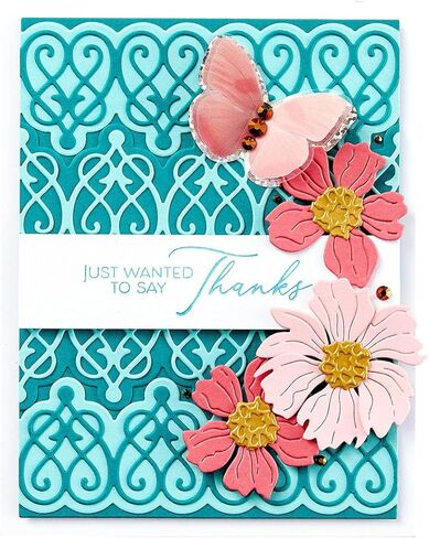 Spellbinders S4-1341 Timeless Hearts Border Etched Dies from The Timeless Collection in Saudi Arabia