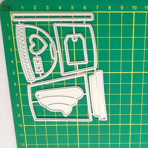 Coffee Cup Die Cut for Card Making, Coffee Cup Metal Cutting Dies Congratulations Die Cuts Happy Birthday Embossing Stencils Template for DIY Scrap-Booking Decor Wedding Birthday Blessing Card in Saudi Arabia