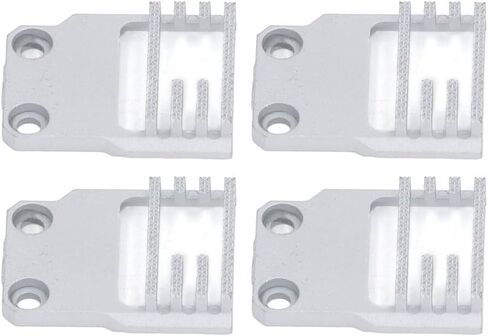 4Pcs Silver Iron Feed Dog Sturdy Sewing Machine Replacement Parts for Feiyue FY811 Household Electric Sewing in Kuwait
