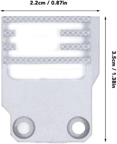 4Pcs Silver Iron Feed Dog Sturdy Sewing Machine Replacement Parts for Feiyue FY811 Household Electric Sewing in Kuwait