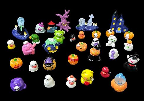 Tiny Marine Resin Ornaments, Miniature Mini Ocean Animals Figurines Set, Cute Embellishments for Bottle Making DIY Fish Tank Landscape Crafts Decors 37 Pcs in Saudi Arabia