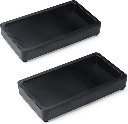 قطعتان من حبر الخط الصيني التقليدي جيدًا، محبرة رسم خط سومي مستطيلة، صينية طبق حجرية حبر احترافية لممارسة الرسم على الطحن (5.3 × 2.9 بوصة) in Kuwait