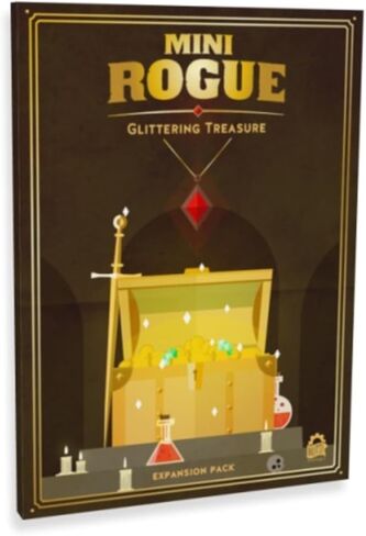 Mini Rogue: Glittering Treasure – Card Game Expansion by Ares Games – 1-2 Players – 30+ Minutes – Games for Family Game Night – Card Games for Kids and Adults Ages 12+ - English Version in Saudi Arabia