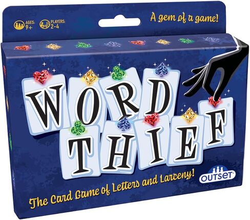 Outset Media Word Thief - لعبة ورق الرسالة والسرقة! - 2 إلى 4 لاعبين بعمر 9 سنوات فما فوق in Saudi Arabia