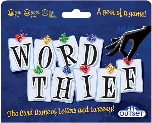 Outset Media Word Thief - لعبة ورق الرسالة والسرقة! - 2 إلى 4 لاعبين بعمر 9 سنوات فما فوق in Saudi Arabia