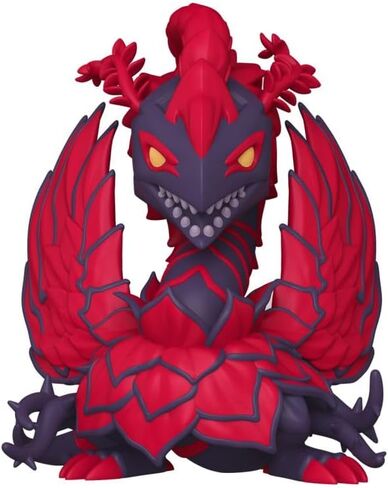 Funko Pop Deluxe Animation - Yu-Gi-Oh! Black Rose Dragon #1875 | Black Pink Dragon Vinyl Figure | Special Edition with Display Base | Great for Anime Fans and Collectors in Saudi Arabia