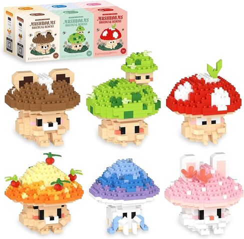 HIGH GODO 9pack Party Favors Mini Dogs Building Set, Adorable Animals Building Set for Goodie Bags Stuffers, Party Favors Birthday Gift for Teens 14+ (1002PCS) in Saudi Arabia