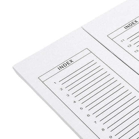 Sorandy Paper Microscope Slide Tray, Portable Foldable Microscope Slide Storage Board with 30 Capacity 7.8cm x2.6cm Storage Plate & Numbered Slots for Laboratory, Work Space in Saudi Arabia