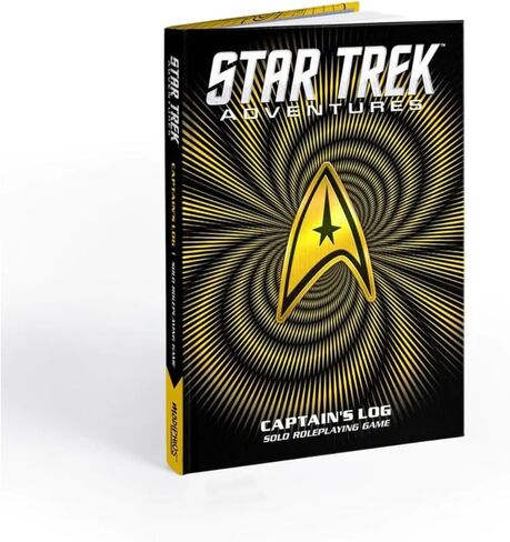 مغامرات Modiphius Star Trek: Captain's Log Solo RPG - إصدار TOS Delta - كتاب بغلاف مقوى، لعبة 2d20 Rolplaying، كتاب بحجم ملخص ملون بالكامل مكون من 326 صفحة in Saudi Arabia
