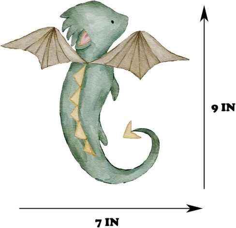 Dragon Birthday Banner – Cute Baby Dragon Party Decorations for Kids Birthday, Baby Shower, Fantasy and Medieval Theme Supplies in Saudi Arabia
