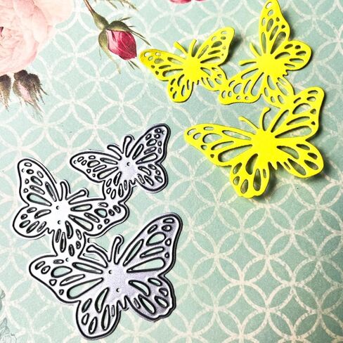 Butterfly Die Cut for Card Making,Butterfly Metal Cutting Dies Congratulations Die Cuts Birthday Embossing Stencils Template for DIY Scrap-Booking Decor Wedding Birthday Blessing Card in Saudi Arabia