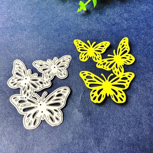 Butterfly Die Cut for Card Making,Butterfly Metal Cutting Dies Congratulations Die Cuts Birthday Embossing Stencils Template for DIY Scrap-Booking Decor Wedding Birthday Blessing Card in Saudi Arabia