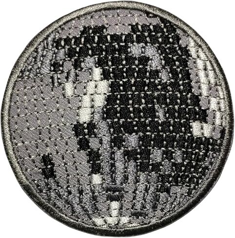 HHO Patch Set 3 Pieces. Crystal Ball Iron on Patches Disco Crystal Magic Ball Cartoon Embroidered Applique Patch Accessories DIY for Clothes Backpacks T-Shirt Jeans Skirt Vests Hat Bag in Saudi Arabia