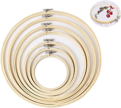 Embroidery Hoop Set for Hand Embroidery Craft Projects in Saudi Arabia
