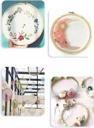 Embroidery Hoop Set for Hand Embroidery Craft Projects in Saudi Arabia