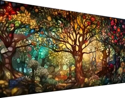 MOMDEDP 5D Tree of Life Diamond Art Kits for Adults,5D Diamond Painting DIY Large Size Diamond Art Diamond Painting Kits for Adult,Round Full Drill Diamonds, Diamond Art Kits for Home Decor 16x28 inch in Kuwait