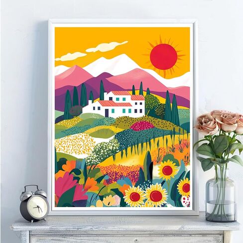 5D Diamond Art Kits for Adults - DIY Dog Diamond Painting Kits, Full Round Drill - Crystal Embroidery Cross Stitch Craft for Wall Decor Christmas Gifts - 12x16 Inch A601 in Saudi Arabia