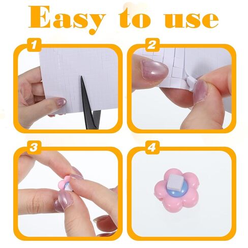 cobee 5 Sheets 2000 Pcs Foam Squares Double Sided Foam Tape, Foams Adhesive Squares, Foams Dots Stickers for Crafts Office Supplies DIY Crafting Scrapbook in Saudi Arabia
