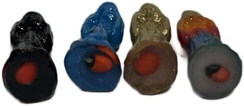 CHAVARIOS 4 Pieces Santa Muerte mini Statues Pocket Size 4 Pieces Color Set in Saudi Arabia