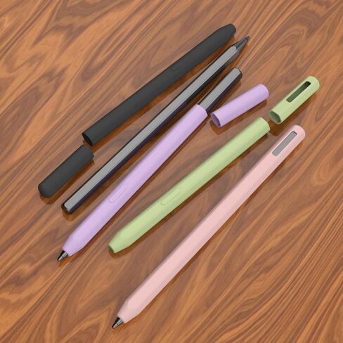 LOVE MEI Silicone Pencil Case Compatible with Samsung Galaxy Tab S11, S11 Ultra, Protective Sleeve with Non-Slip Grip, Hard Case Cover (Pink) in Saudi Arabia