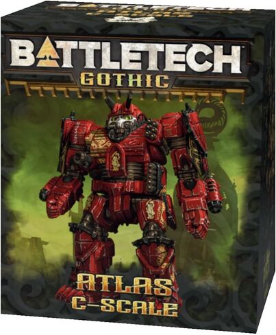 نموذج مصغر على شكل حرف C من الأطلس القوطي - 100 مم + آلية BattleTech Continuum مع 5 رؤوس قابلة للتبديل وتماثيل بارزة وألواح خلفية | مجموعة نماذج قابلة للتخصيص in Kuwait