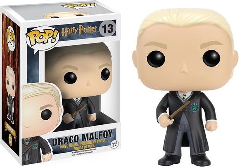 POP Harry Potter - Draco Malfoy Funko Vinyl Figure (Bundled with Compatible Box Protector Case), Multicolor, 3.75 inches in Saudi Arabia