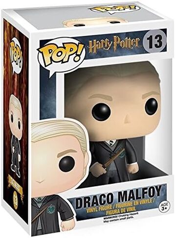POP Harry Potter - Draco Malfoy Funko Vinyl Figure (Bundled with Compatible Box Protector Case), Multicolor, 3.75 inches in Saudi Arabia