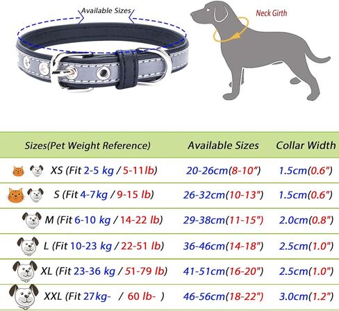 Yonsbox Personalized Reflective Dog & Cat Collar with Silent ID Tag, Custom Engraved Pet Name & Phone Number, Ultra Soft Microfiber, No-Jingle Safety Collar for Small Medium Large Dogs in Saudi Arabia