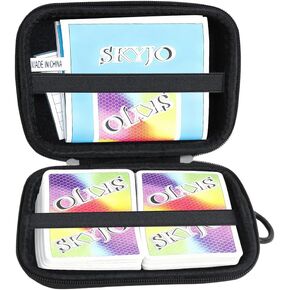 Anleo Hard Travel Case for SKYJO Fun Card Game(Only Case) (Black) in Saudi Arabia