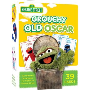 MasterPieces Kids Games - Sesame Street Grouchy Old Oscar - Card Game for Kids and Family - Laugh and Learn in Kuwait