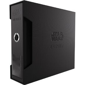 Star Wars: Unlimited Premium Cardport XL - حافظة حلقية منزلقة تحتوي على 24 جيبًا، تخزين مرخص رسميًا لمجموعة Masterset، سطح Hexafyber وتصميم قابل للتكديس، مصنوع بواسطة Gamegenic in Kuwait