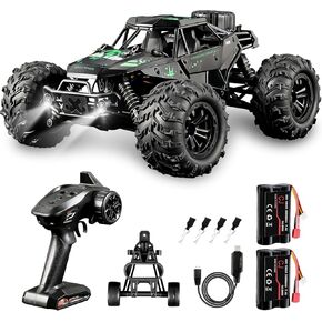سيارة تحكم عن بعد سريعة، سيارات RC 1:16 محرك عالي السرعة 4WD للبالغين 30+KPH 2.4 جيجا هرتز جهاز تحكم عن بعد مع عدم وجود تأخير على الطرق الوعرة RC شاحنة جميع التضاريس سيارات RC للمتحمسين المحترفين in Kuwait
