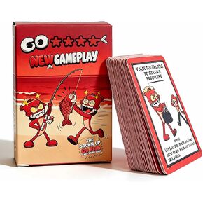 The Grown Up Go Fish! | 2026 New Gameplay Version – Themed Party Game for Adults, Interactive Fun for 2+ Players, Perfect Gag Gift for Friends & Family Game Night | 10 Special Skill/Trap Cards in Saudi Arabia