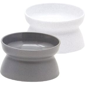 Kitty City Raised Cat Food Bowl Collection/Stress Free Pet Feeder and Waterer and Slow Feed Bowls in Saudi Arabia