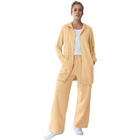 Ellos plus size wide reg french terry sweatpant in Kuwait