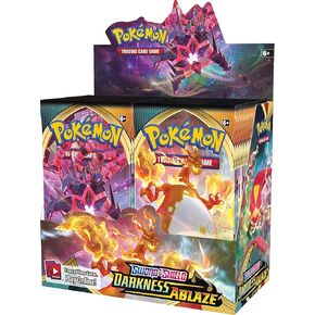 صندوق تعزيز Pokémon TCG: Sword & Shield Darkness Ablaze، متعدد (174-81712) in Kuwait