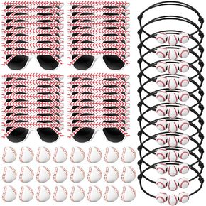 72 Pcs Sportball Party Favors Bulk Serve 24, Sport Glasses Sportball Stress Balls Bracelet Baseball Football Soccer Basketball Sports Club Team Reward Birthday Party Supplies for Women Men in Kuwait