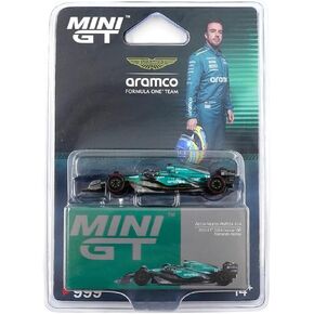 Diecast Model Car Compatible with Mini GT 1:64 Aston Martin AMR24#14 Fernando Alonso 2024 F1 2024 Bahrain GP Limited Edition MGT00999 in Saudi Arabia