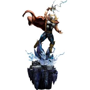 تمثال Iron Studios القابل للتجميع Thor Deluxe - Infinity Gauntlet Diorama - BDS Art Scale 1/10 Polystone الراتنج متعدد الألوان 17.2 بوصة 43.8 سم in Kuwait